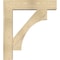 Ekena Millwork Westlake Block Rough Sawn Bracket w/ Offset Brace, Douglas Fir, 8"W x 34"D x 38"H BKT0806X34X38WTL05RDF - alternate 2